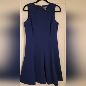 Navy Blue Formal/office Dress by American Living. Pre-owned, Like New. Size 12